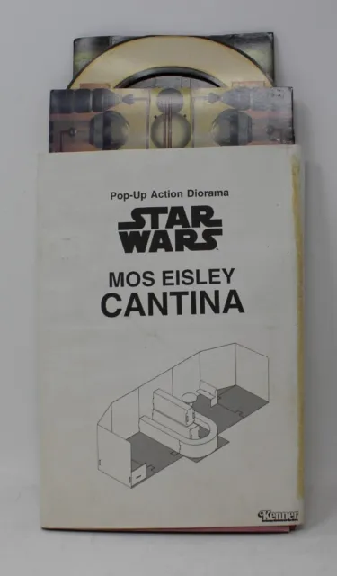 STAR WARS THE POWER OF THE FORCE MOS EISLEY CANTINA POP UP DIORAMA von KENNER