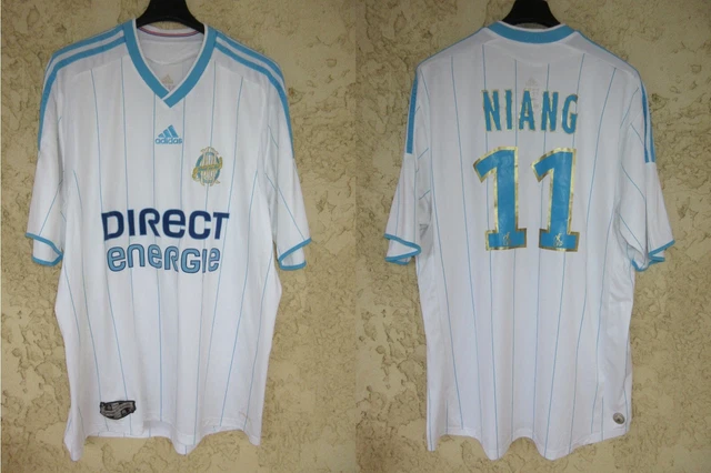 Maillot OM Olympique De Marseille Direct Energie 2009 – Adidas Taille M