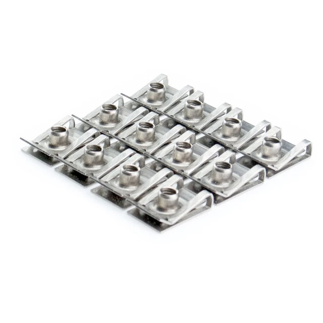 Lot De 15 Clips De Fixation 699796 / 7703081185 - Compatible Renault Peugeot Citroën