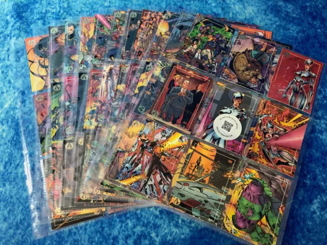 Jim Lee's WildC.A.T.s  Complete trading card base set by Topps 1993