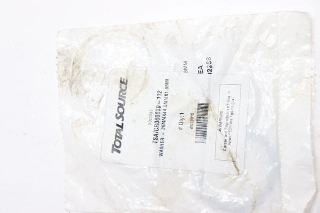 Total Source Flat Washer 36 MM x 44.5 MM x 1.6 MM CR060030-112