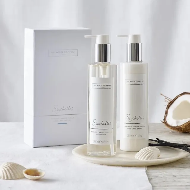 The White Company Seychelles Hand And Nail Gift Set 250ml Brand New and Sealed