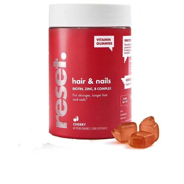 Ernährung Reset unisex HAARE &amp; NÄGEL #Kirsche 60 Fruchtgummis