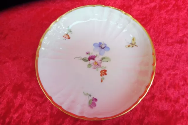 Beautiful Decorative Plate, KPM Berlin, Scepter and Imperial Orb, Floral Decor..