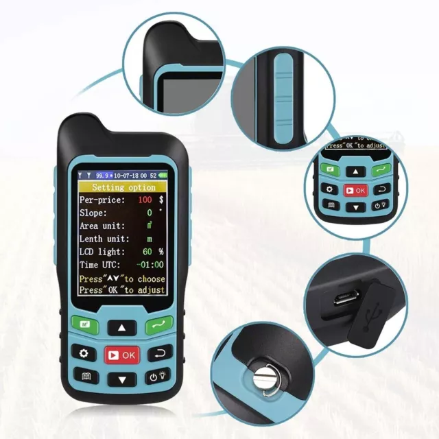 Te-Rich Handheld GPS GLONASS not Leica/Trimble/Sokkia/Juno/Topcon