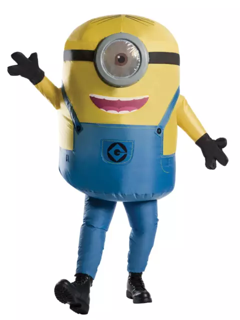 Hinchable Minion Stuart Disfraz Adultos Niños Fiesta Personaje Disfraz