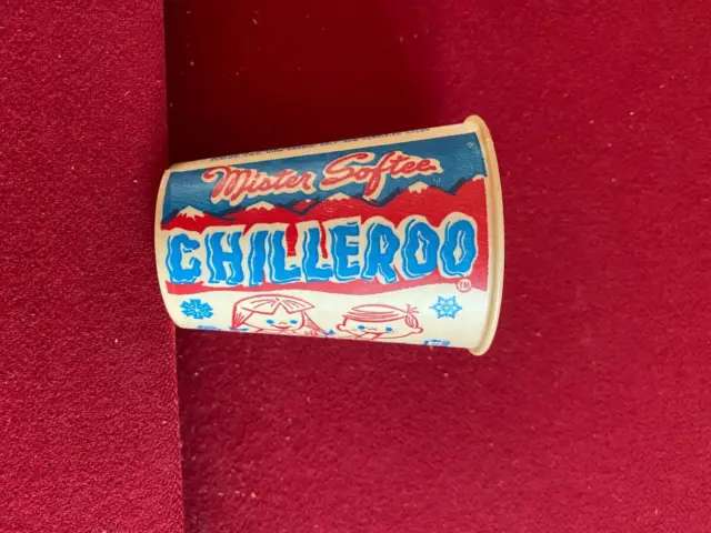 1950's, Mister Softee, "Un-Used", (6 oz) "CHILLEROO" Cup (Scarce / Vintage)