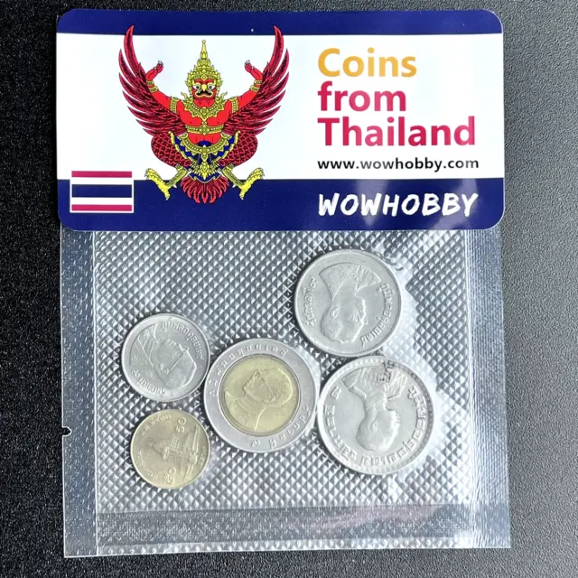 Thai Coins: 5 Unique Random Coins from Thailand for Coin Collecting