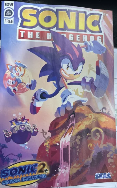 SONIC THE HEDGEHOG 11x17 Original Promo Movie Poster 2020 REGAL LE, The  Cinema Collection