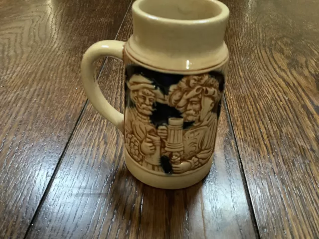 Vintage German Kinder Miniature Mug/Stein Jo-Mo Advertisement Freebie