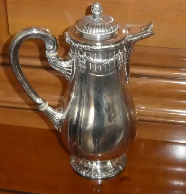 Théière Gallia Style Empire En Métal Argenté – Vintage, Rare – Occasion