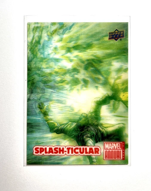 Marvel Annual 2020-21 (UD 2022) SPLASH-TICULAR Insert S12 IMMORTAL HULK #34