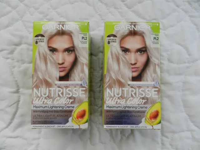 2. Garnier Nutrisse Ultra Color Nourishing Permanent Hair Color Cream, DN1 Light Cool Denim - wide 4