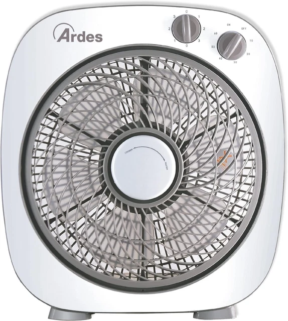 Ardes AR5F04WC Ventilatore Da Tavolo Carica Telefono Argento 86473367