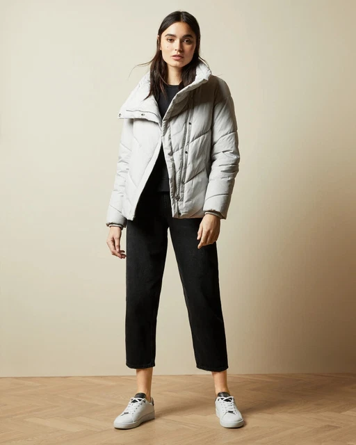 TED BAKER LOTIY Wrap padded jacket Size 4 UK 14 US 10 99.00 PicClick UK