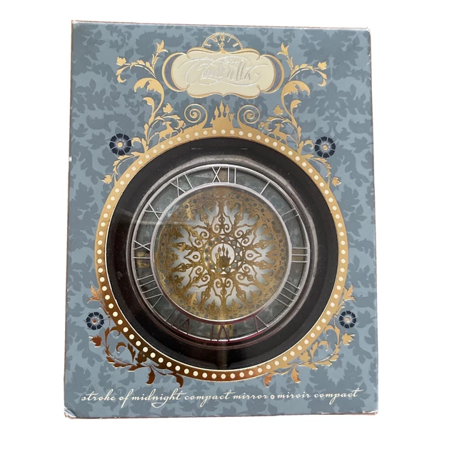 SEPHORA DISNEY ORIGINAL CINDERELLA COMPACT MIRROR Stroke of Midnight LTD Ed