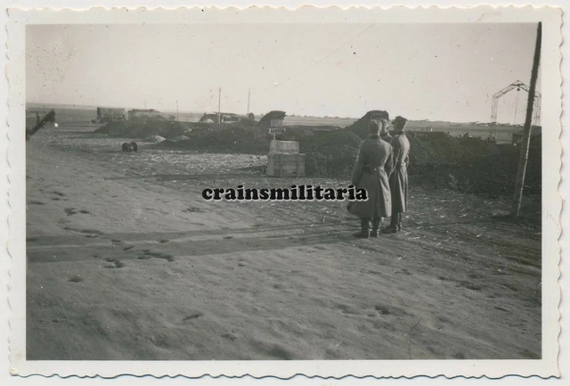 Orig. Foto Fieseler Fi 156 Storch Flugzeug am Flugplatz Kuteinikowo Ukraine 1942