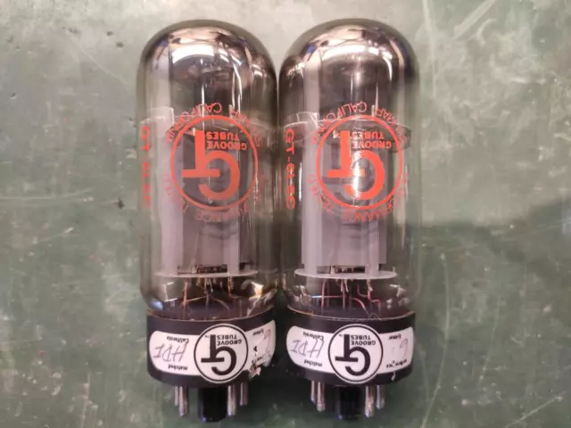 Groove Tubes GT-6L6C 6L6 tubi sottovuoto. Buono testato.