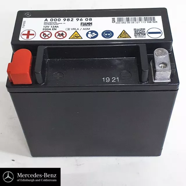 Genuine on sale mercedes battery