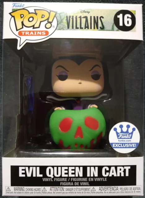 Disney Villains Evil Queen In Cart #16 Pop Vinyl Funko Exclusive