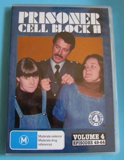 PRISONER Cell Block H Volume 4 DVD Episodes 49-64 All Region