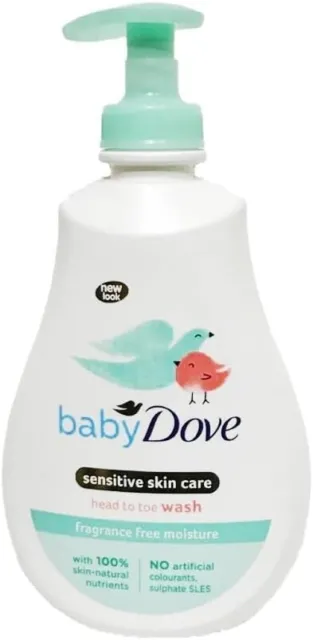 Baby Dove Head to Toe Wash for Sensitive Skin 400ml