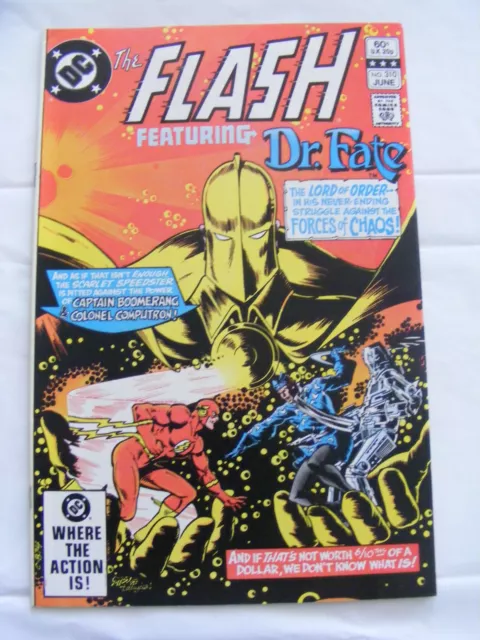 Flash # 310 Jun 82 Dc Comics Dr Fate