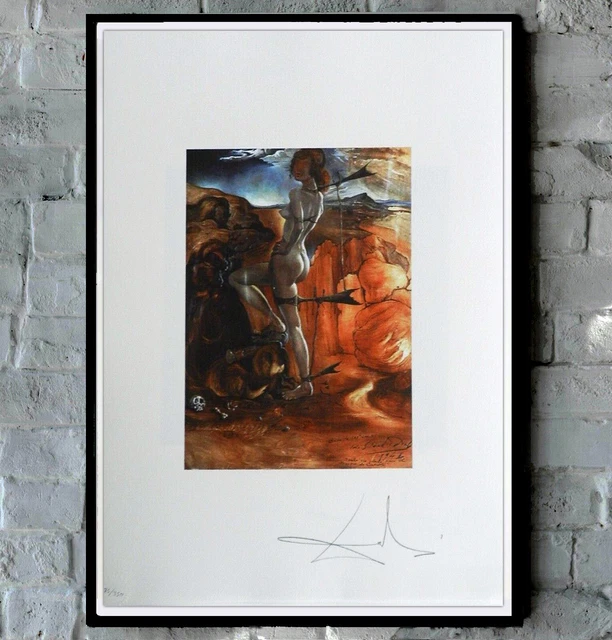 Salvador Dali.Litografía Edición Limit DALART GALA