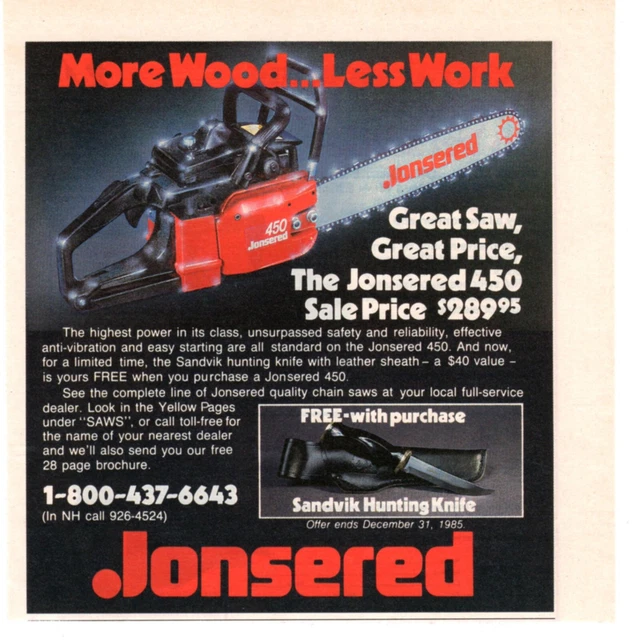 Jonsered 450 discount