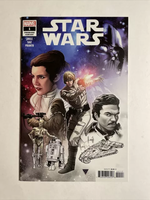 Star Wars #1 (2020) 9.4 NM Marvel Premiere Variant Cover High Grade Comic Book