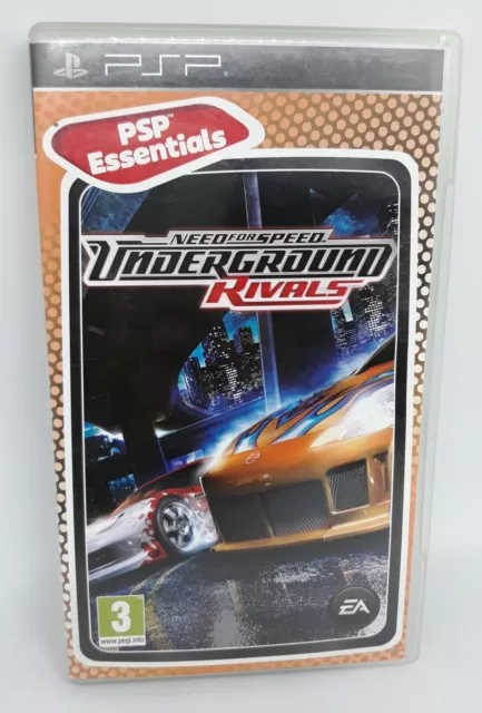 Psp Need For Speed Underground Rivals