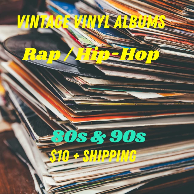 10 VINYL RECORDS Pick & Choose 80s 90s HipHop/ Rap 10.00 PicClick