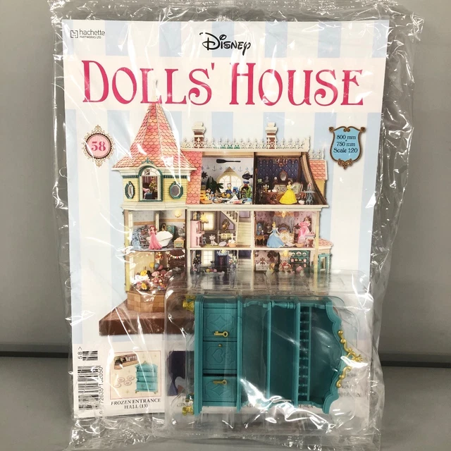 HACHETTE DISNEY DOLLS House Magazine Issue 58 Frozen Entrance Hall