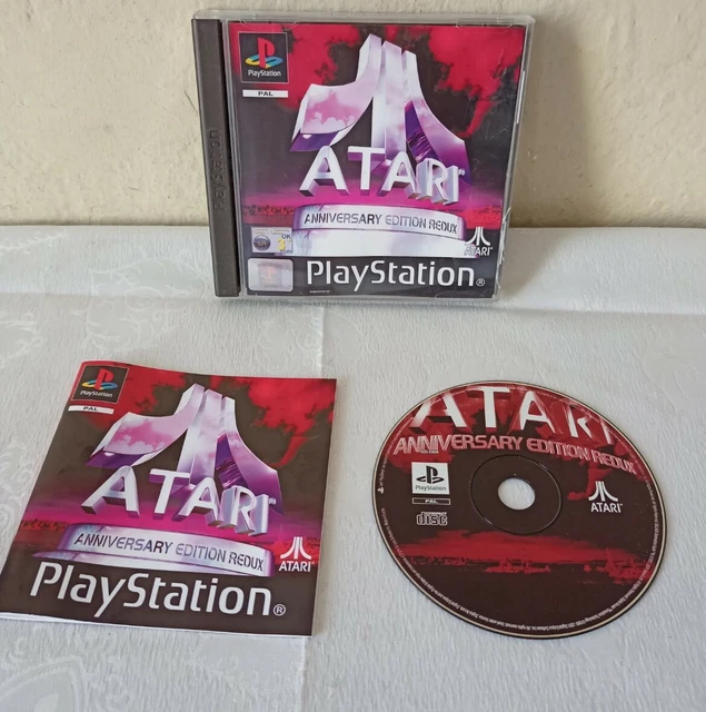 Atari Anniversary Sur PlayStation 1 - Version Allemande, Sans Notice