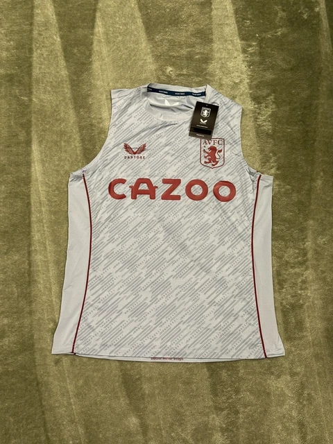 ASTON VILLA VEST Players Training Castore Ladies Size 12 Medium