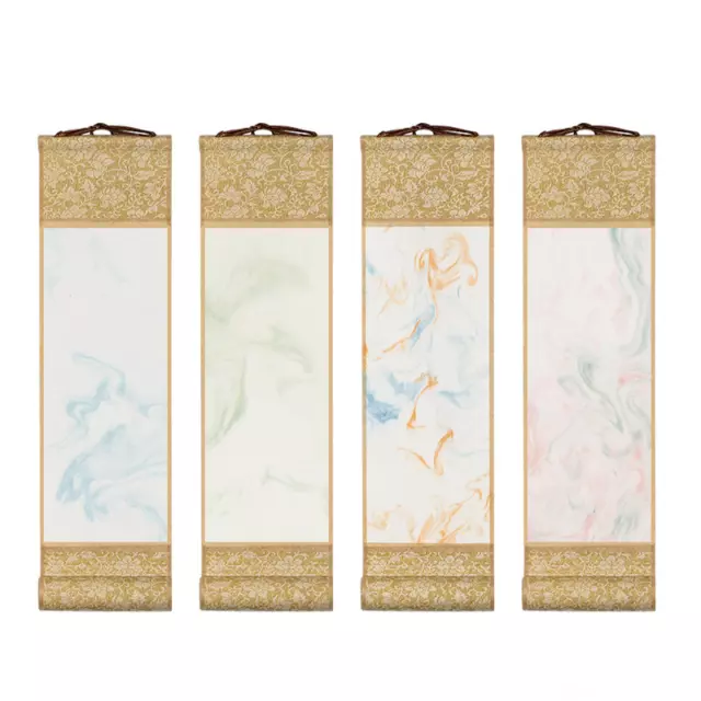 Milisten Blank Painting Scrolls, 1pcs Xuan Paper Art Wall Scrolls