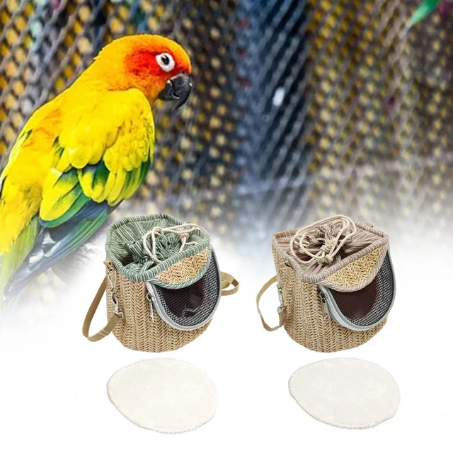 Bird Carrier Bag Carry Bag Shoulder Bag Pet Bird Carrier for Budgies Budgerigars
