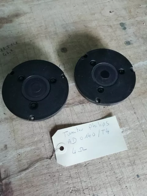 1 Haut-parleur Tweeter PHILIPS AD 0140 T4 . En trés bon état. 4ohms