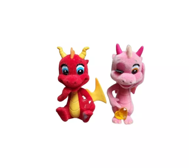 2x safiras Drachen Figur Sammler Mini Set