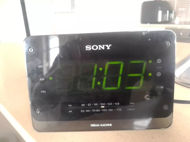 sony dream machine clock radio