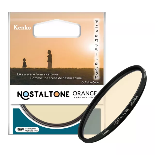 Kenko Weichfilter Nostalgisch Nostalgone Orange 62 mm weicher Effekt/Farbeffekt Ma