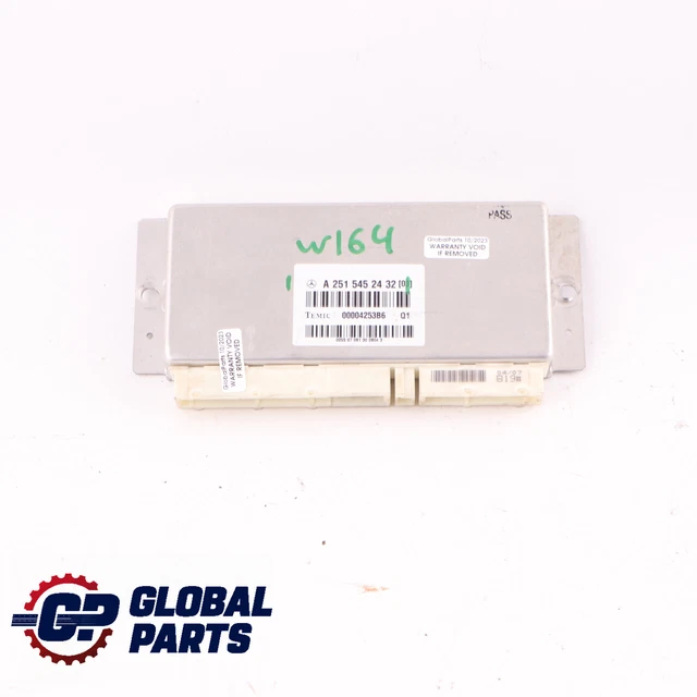 MERCEDES W164 AIR Suspension Level Control Unit Module Airmatic ...