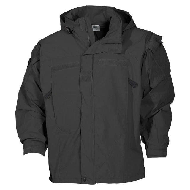 Blouson De Sécurité MFH - Style Police - Nylon Chaud - Pour Hommes - Couleur Bleu