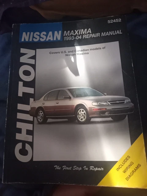 Repair Manual-SE Chilton 52452 fits 1993 Nissan Maxima
