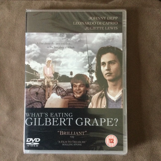 Whats eating gilbert grape dvd johnny depp leonardo di caprio new eur