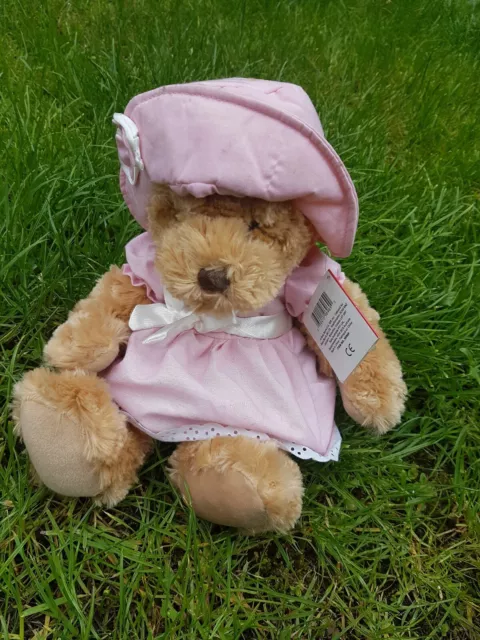 RUSS BERRIE TEDDY FROM THE PAST ROSINA 28cm