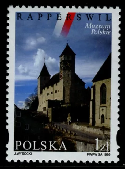 Poland 1999 SG3831,2,4 Polish Overseas Buildings MNH 2