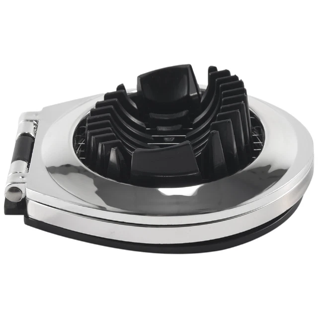 Rrunsv Egg Slicer, Egg Slicer For Hard Boiled Eggs, Stainless Steel Wire Egg Slicer, Heavy Duty Aluminium Egg Cutter Dishwasher Safe For Egg Strawberry Soft Fruit