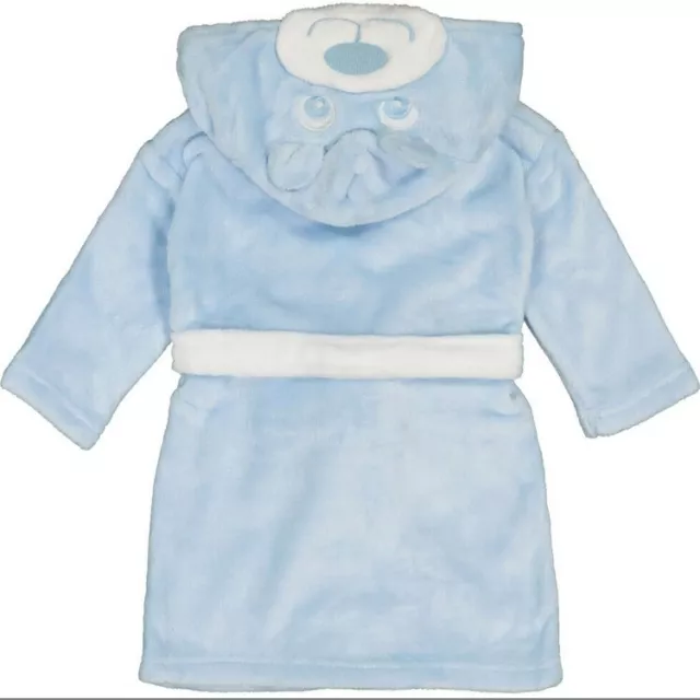 Baby blau & weiß Kleid 18/24 Monate Babytown Kleinkind brandneu süß und weich 2