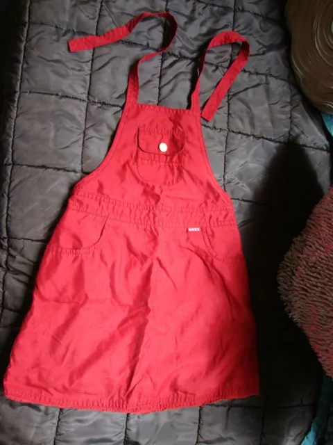 Mexx Red Halterneck Dress Size Age 4-5 Years Old *Item being sold for Charity*